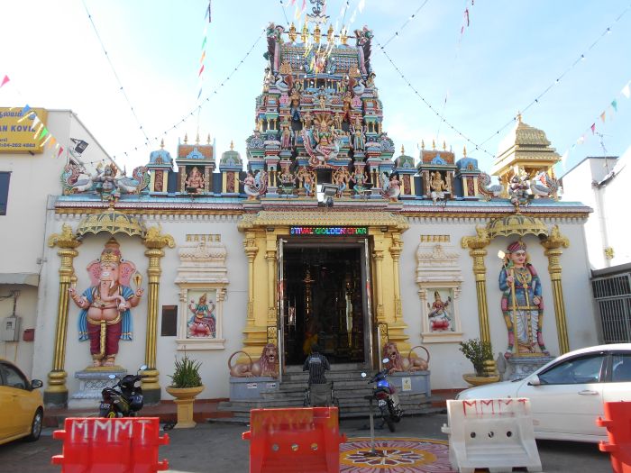 Wejście do Świątyni Sri Mahamariamman w Goergetown