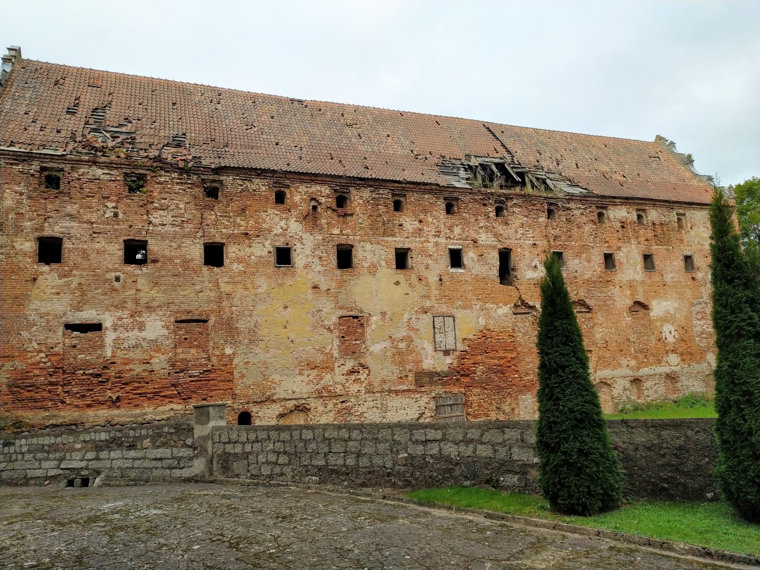 Ruiny zamku Kapituły Warmińskiej w Pieniężnie