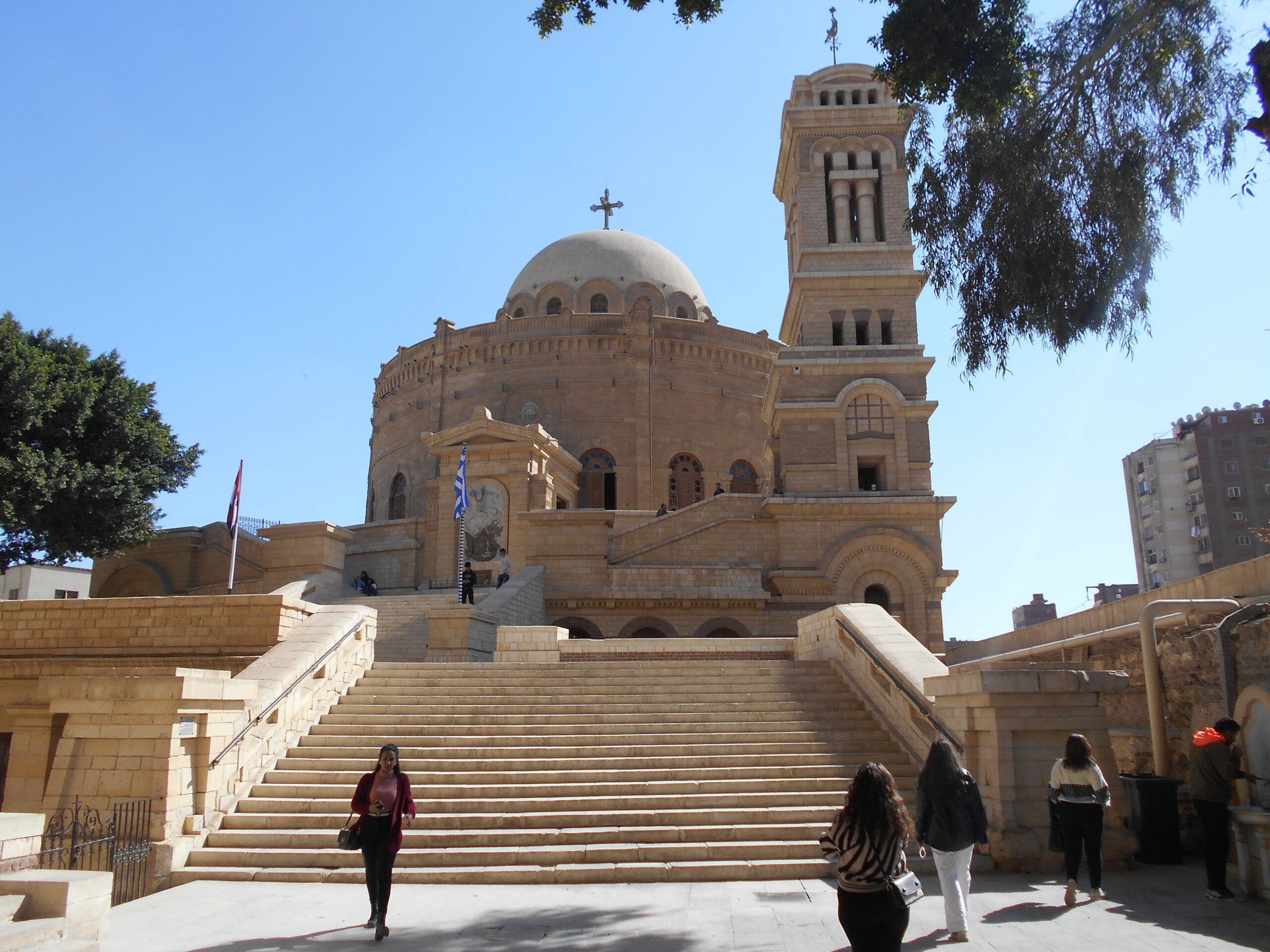 Prawosławna Cerkiew Św. Jerzego w dzielnicy koptyjskiej