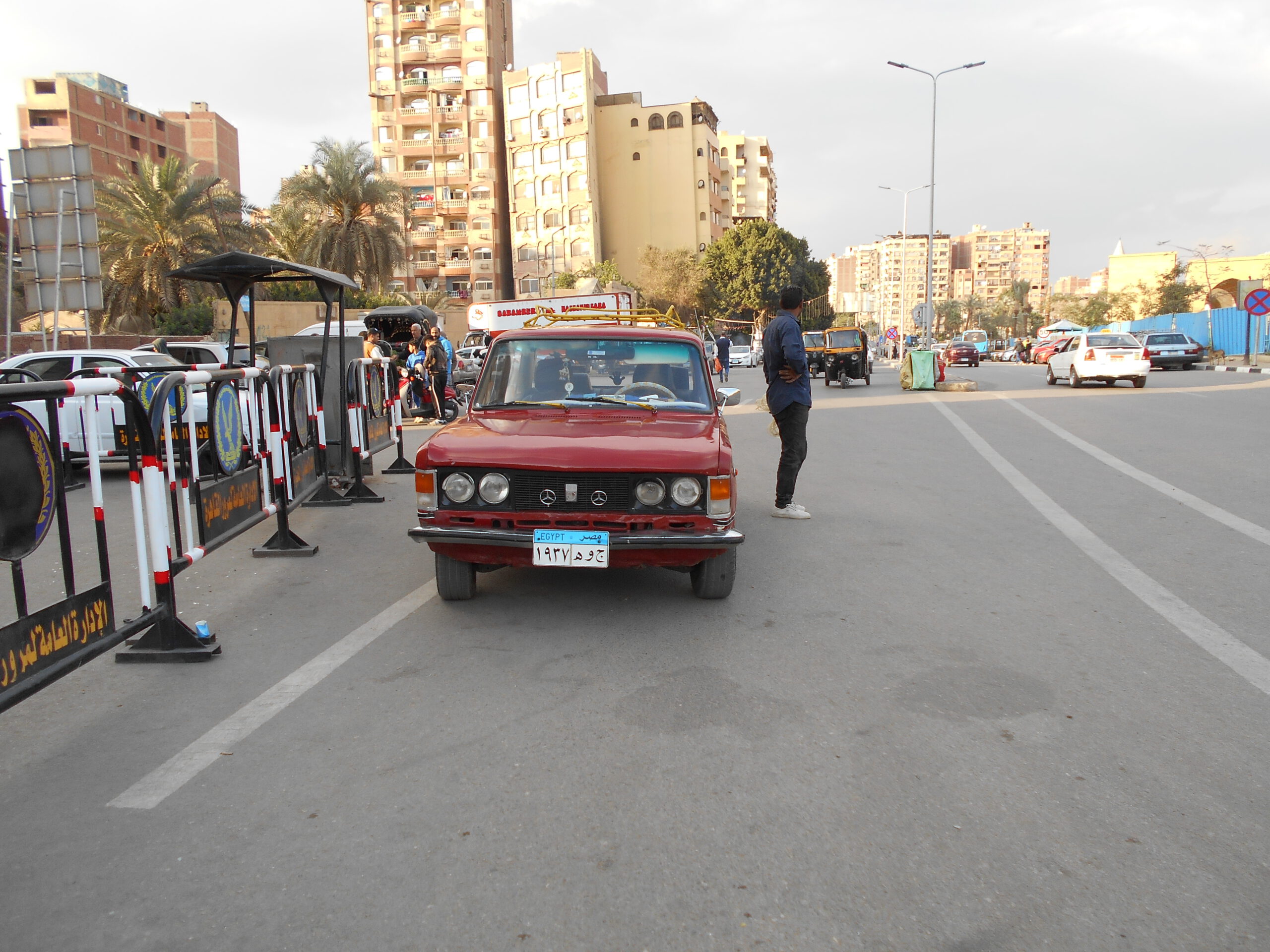 Fiat 125p w Kairze ma się dobrze