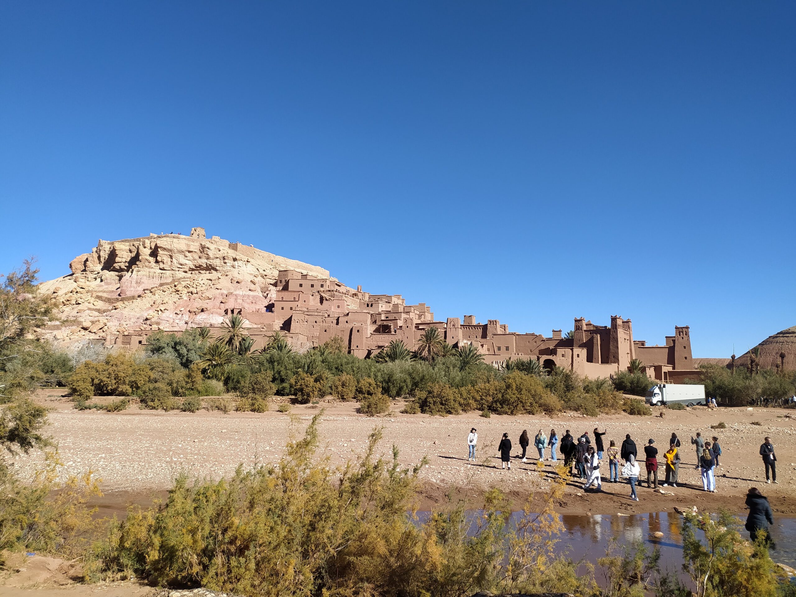 Ksar obronny Ait Ben Haddou w Górach Atlas