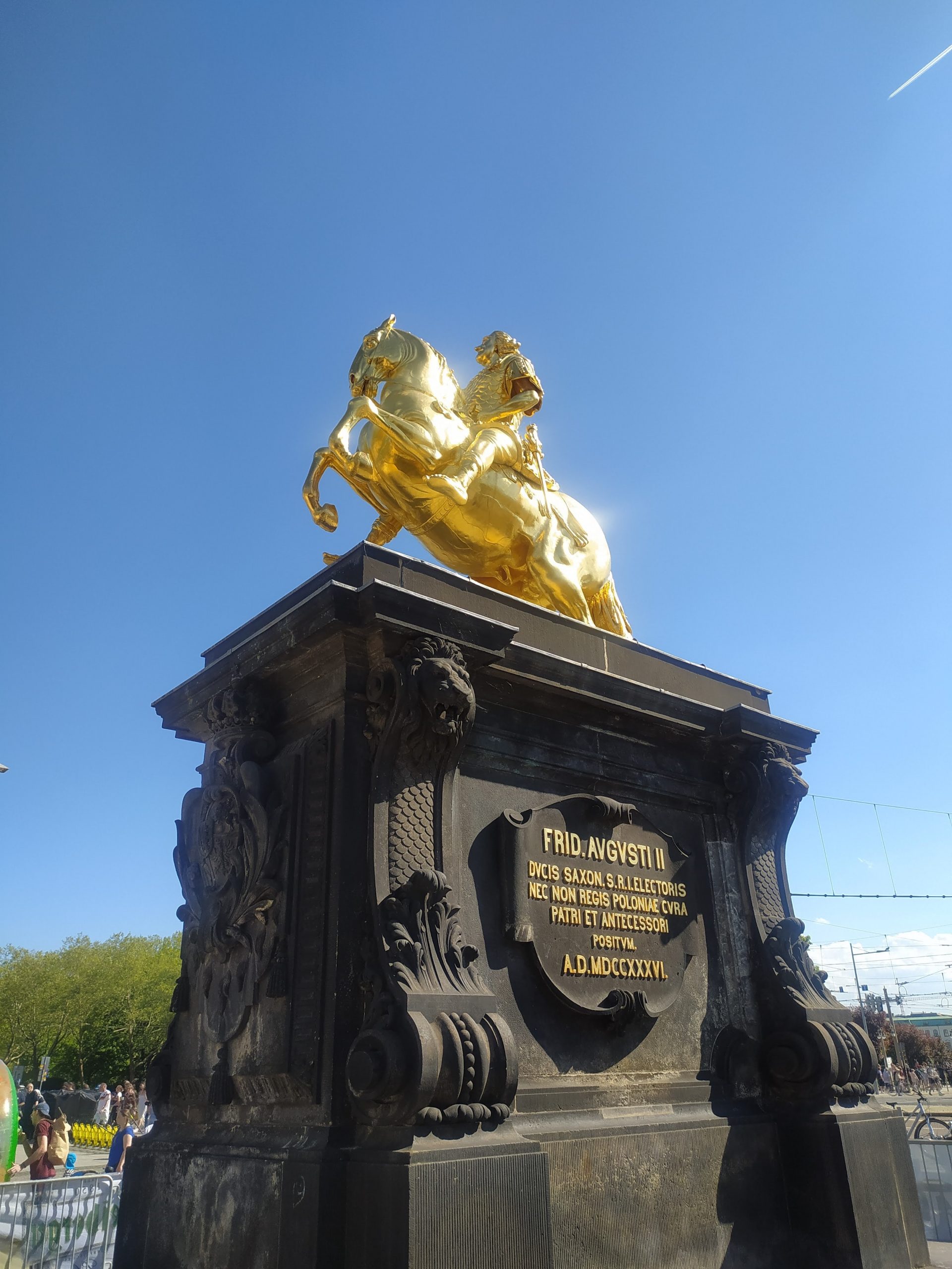 Pomnika Króla Polski Zygmunta II Augusta w Dreźnie