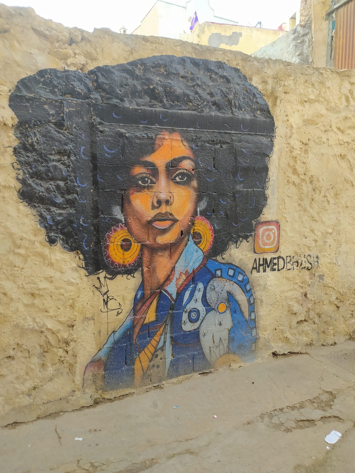 Mural w El Jadida w Maroku