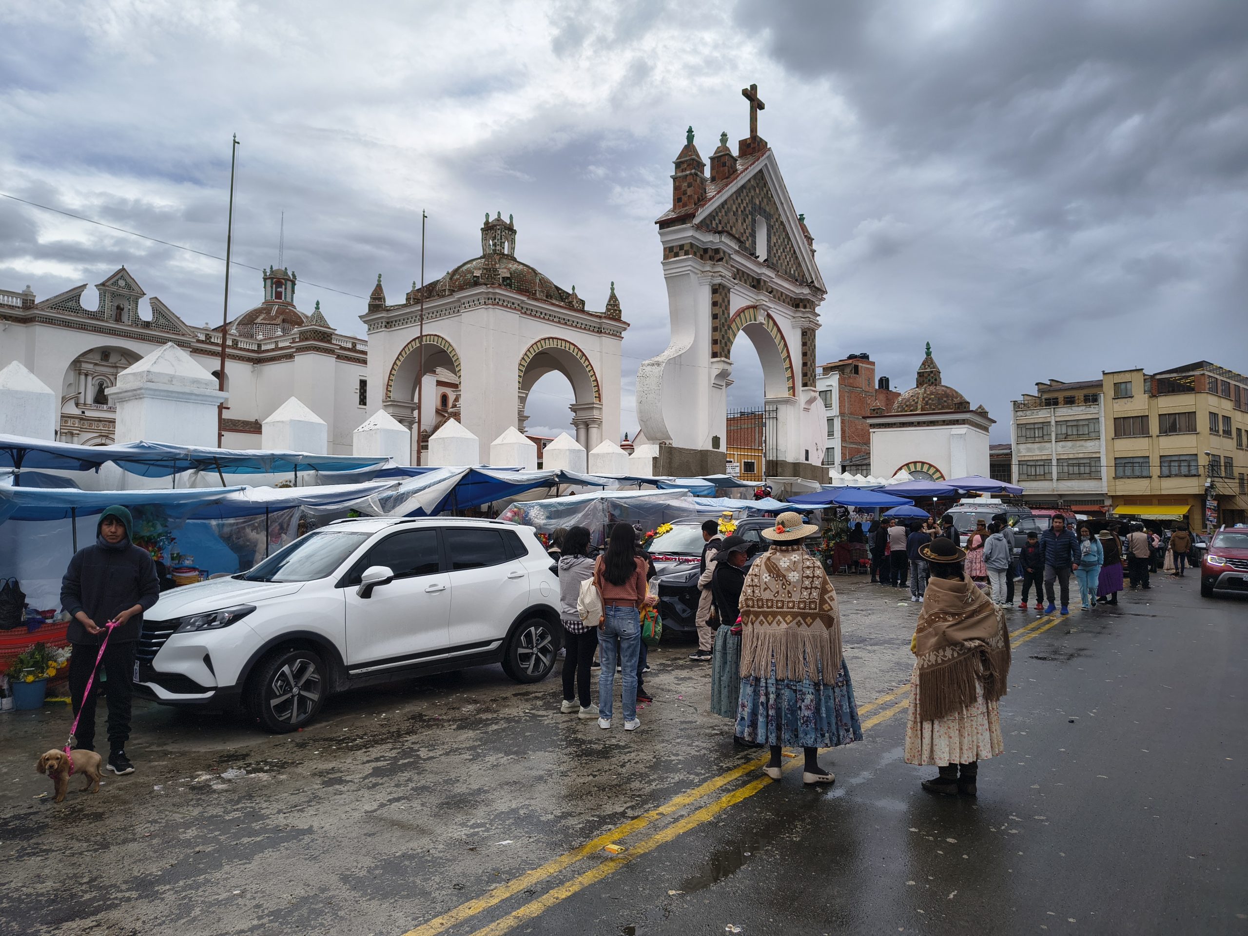 Copacabana nad Jeziorem Titikaka w Boliwii