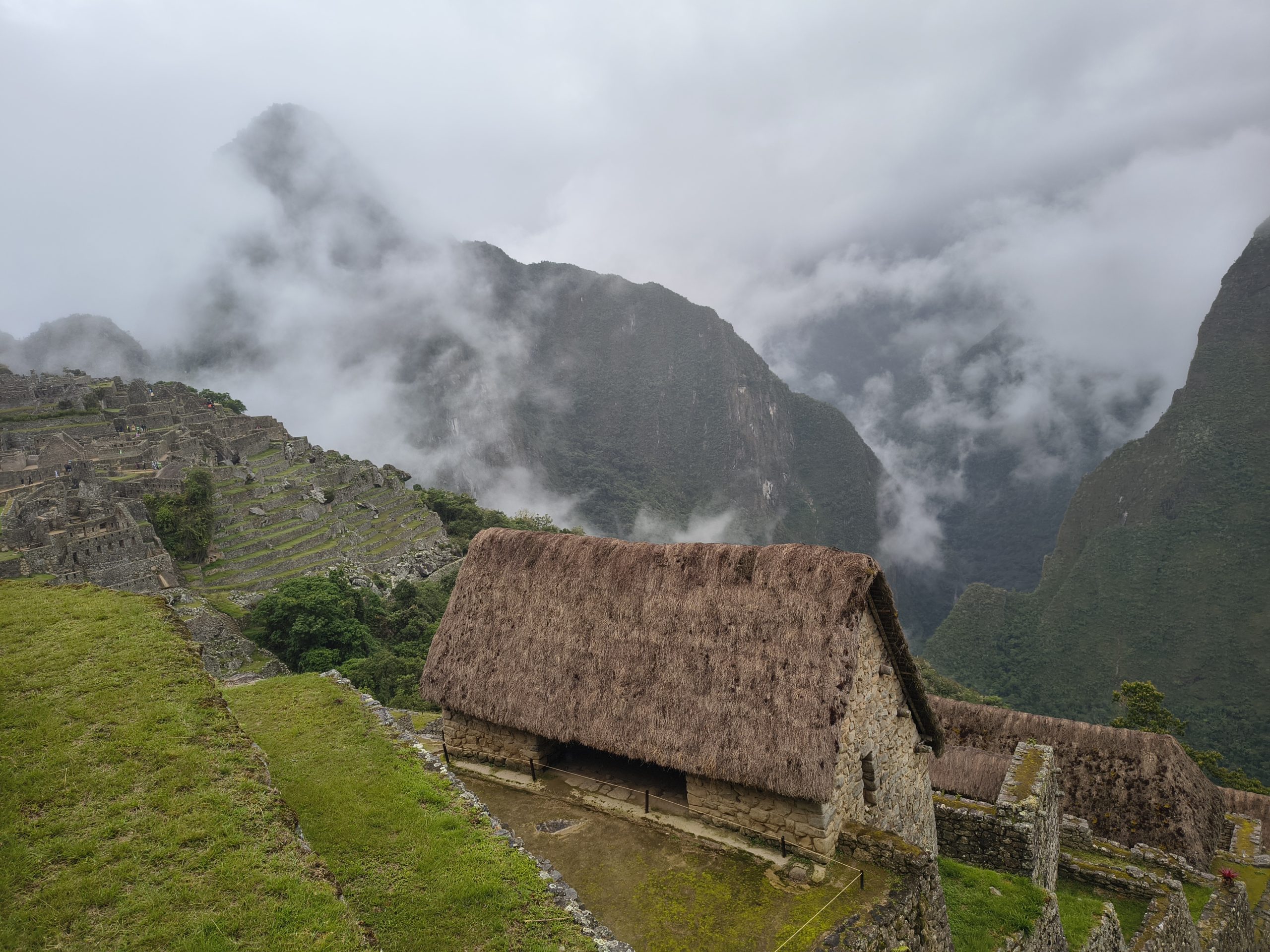Machu Picchu zostało zbudowane w górach