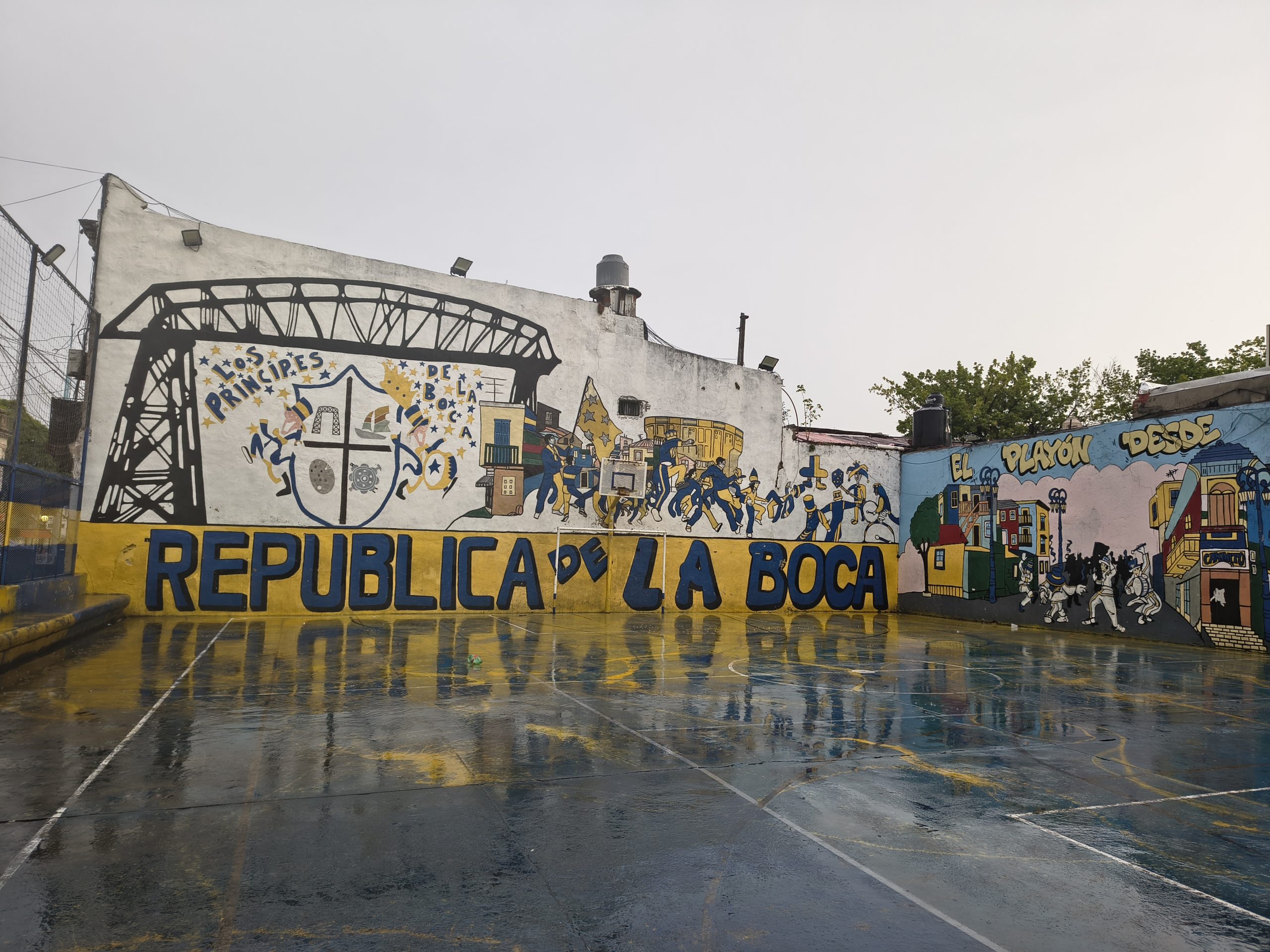 Murale w La Boca to standard