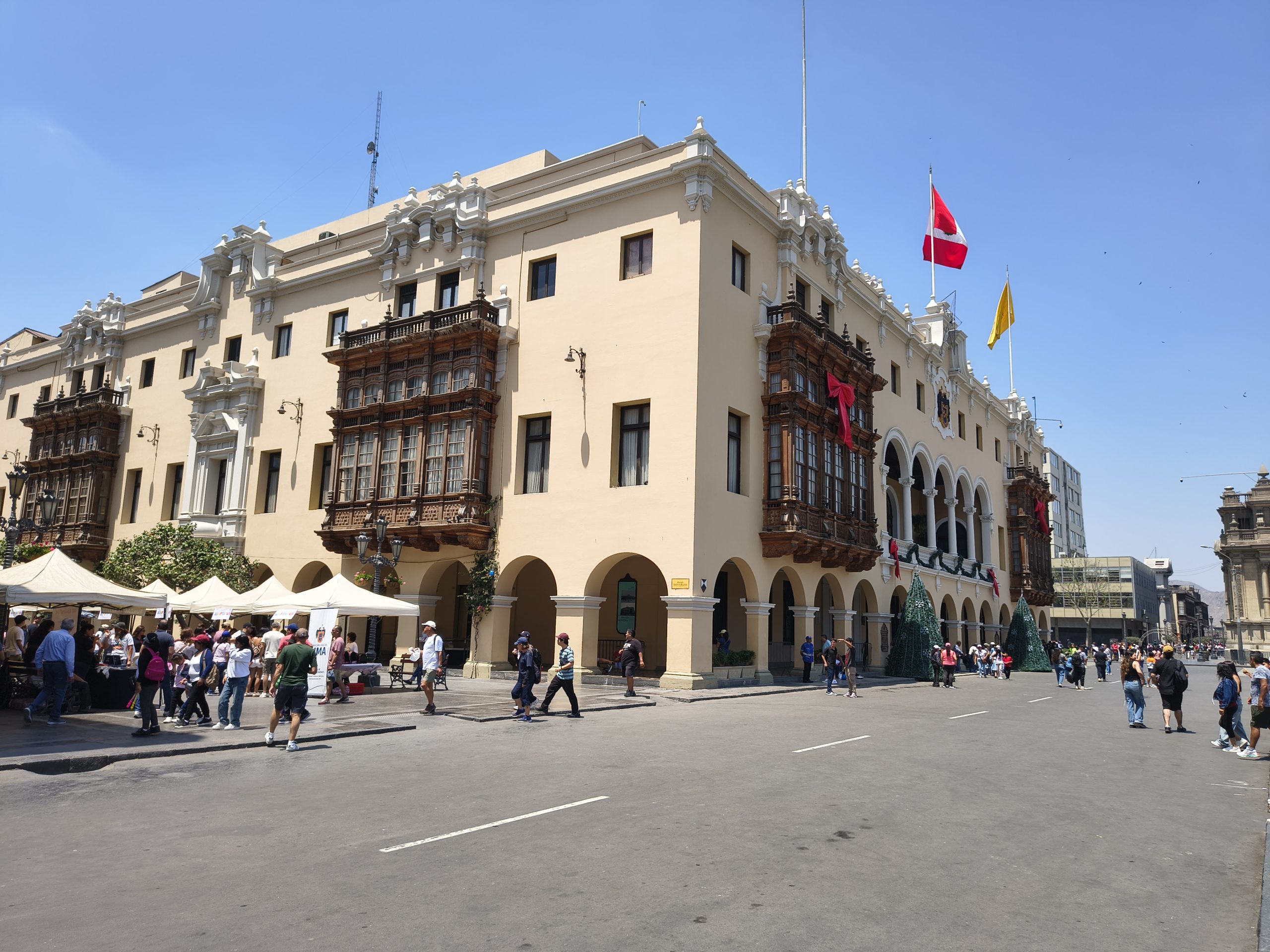 Balkony są wizytówką Limy