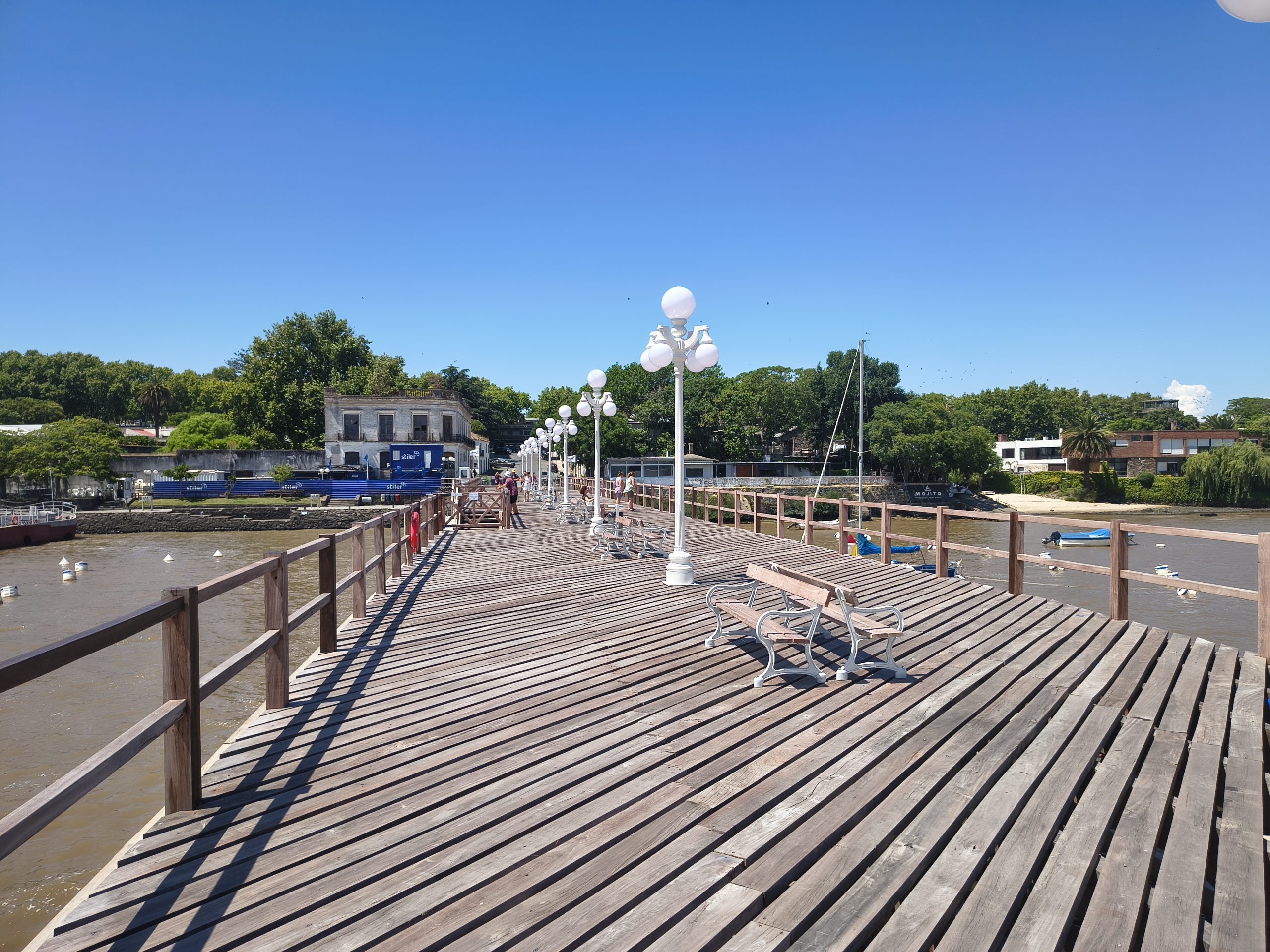 Molo w Colonia del Sacramento