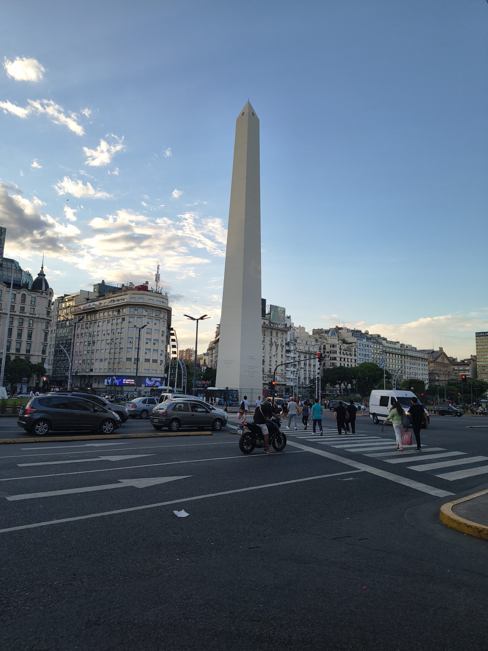 El Obelisco w Buenos Aires