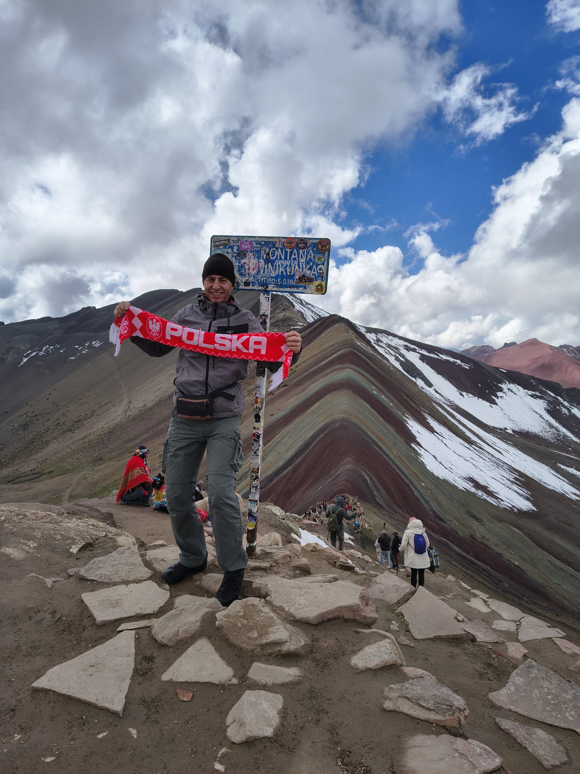 Vinicunca zobta - od teraz rekord życiowy wynosi 5036 m.n.p.m.!