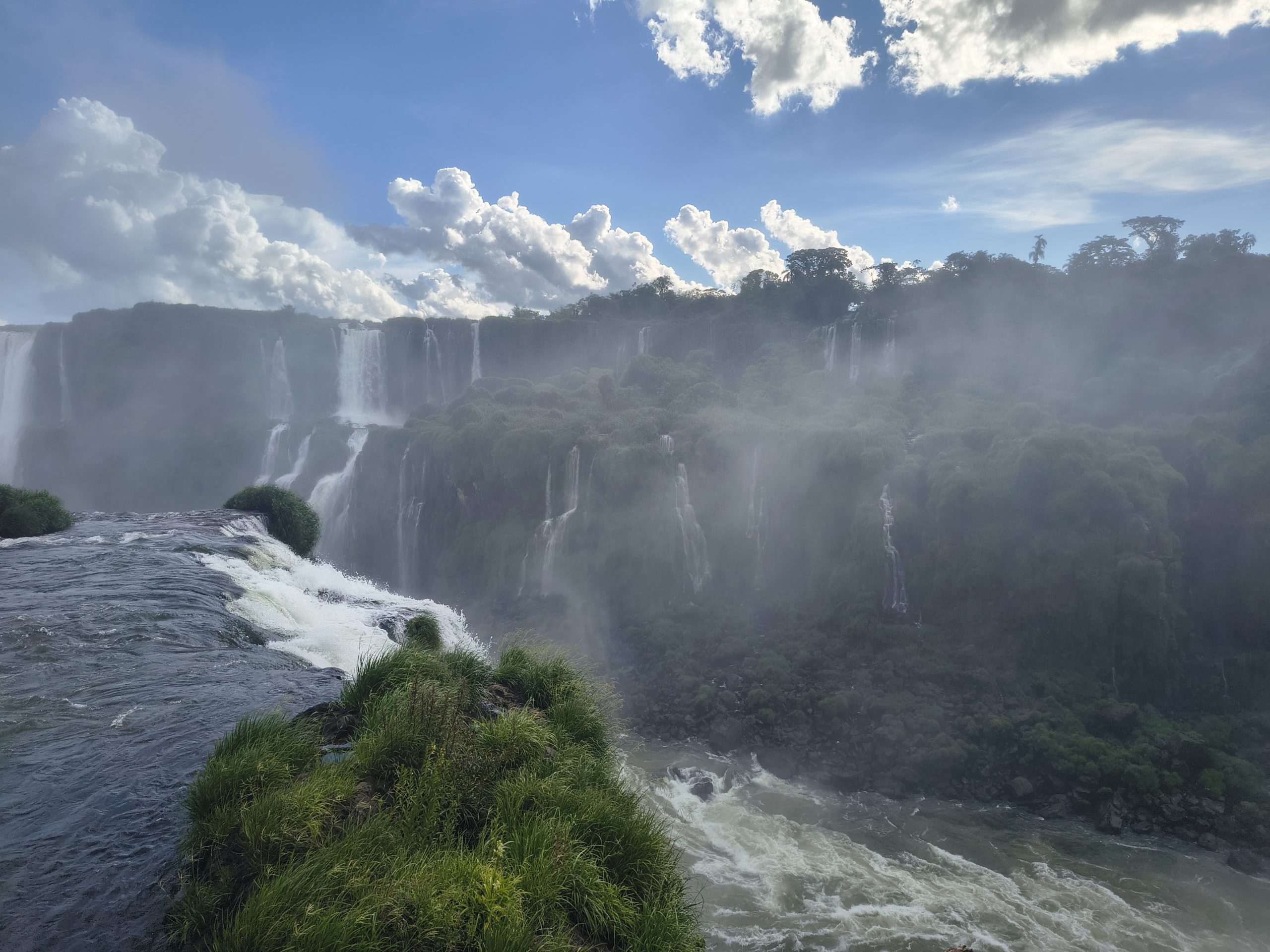 Wodospady Iguazu w Brazylii
