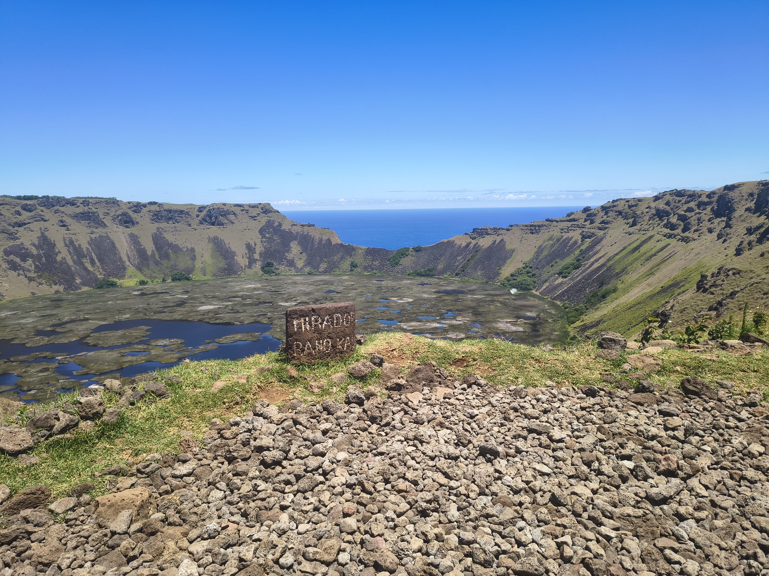 Wygasły wulkan Rano Kau