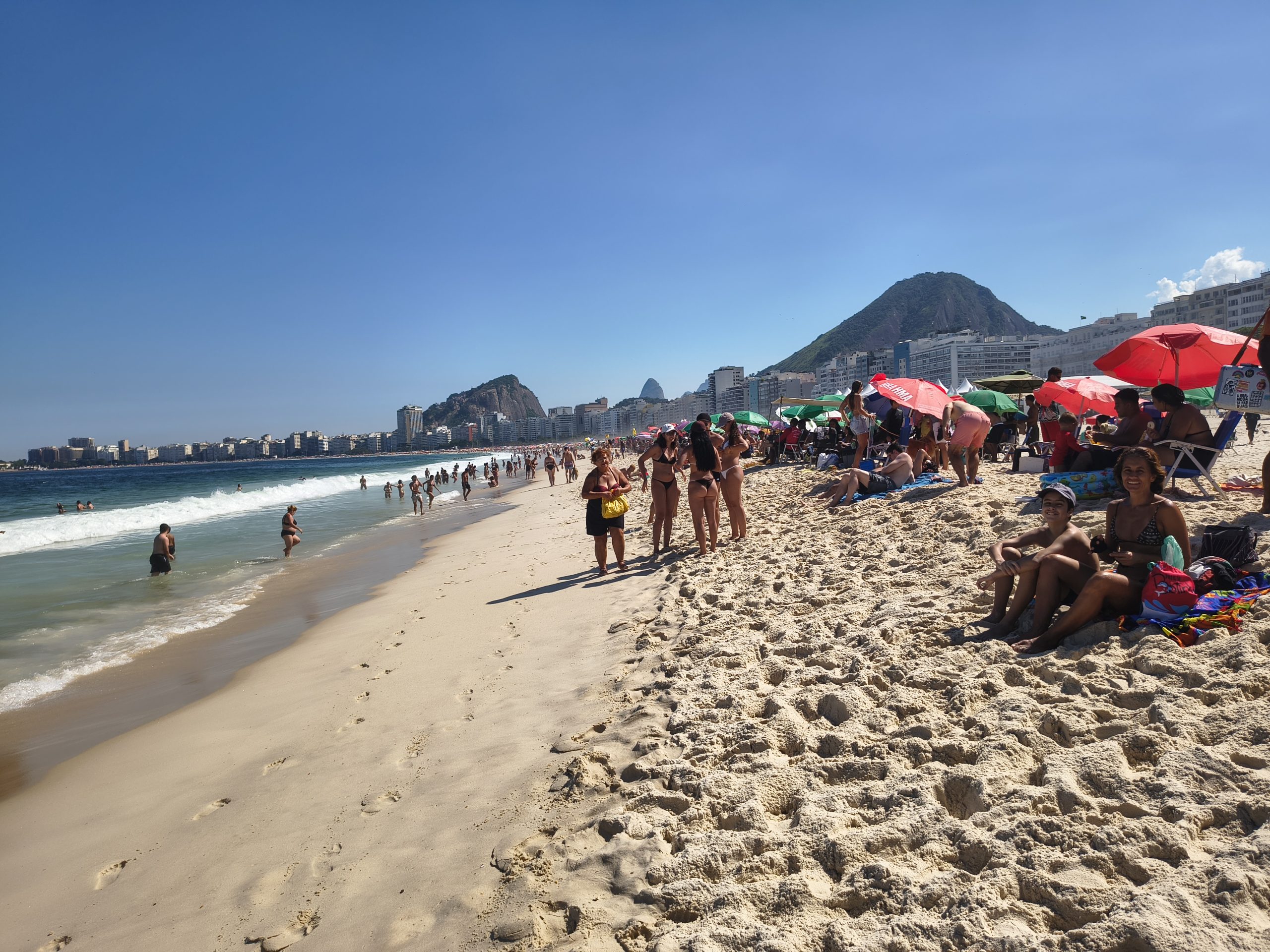 Wielkanoc na plaży Copacabana