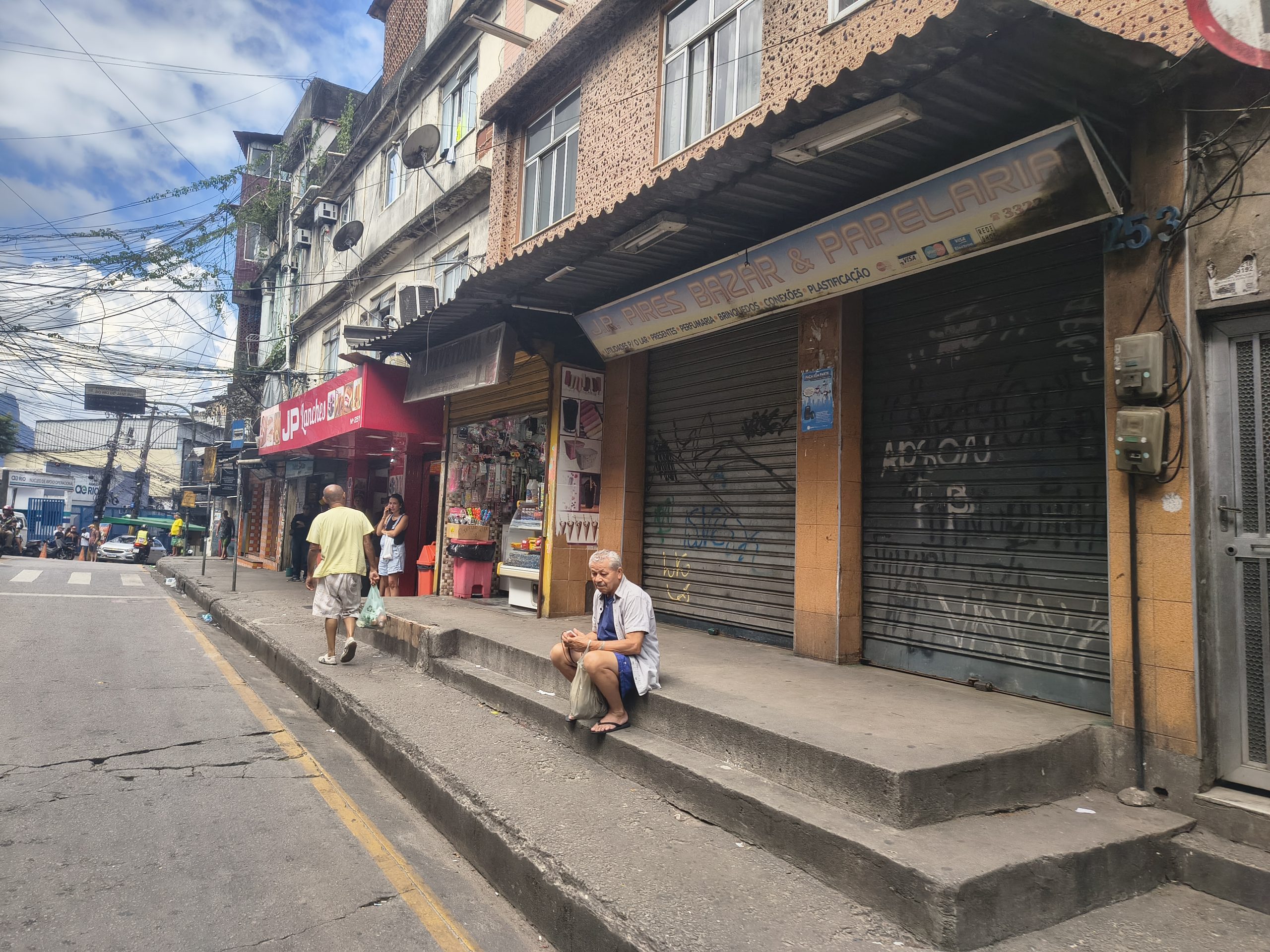 Życie w faveli w Rio de Janeiro