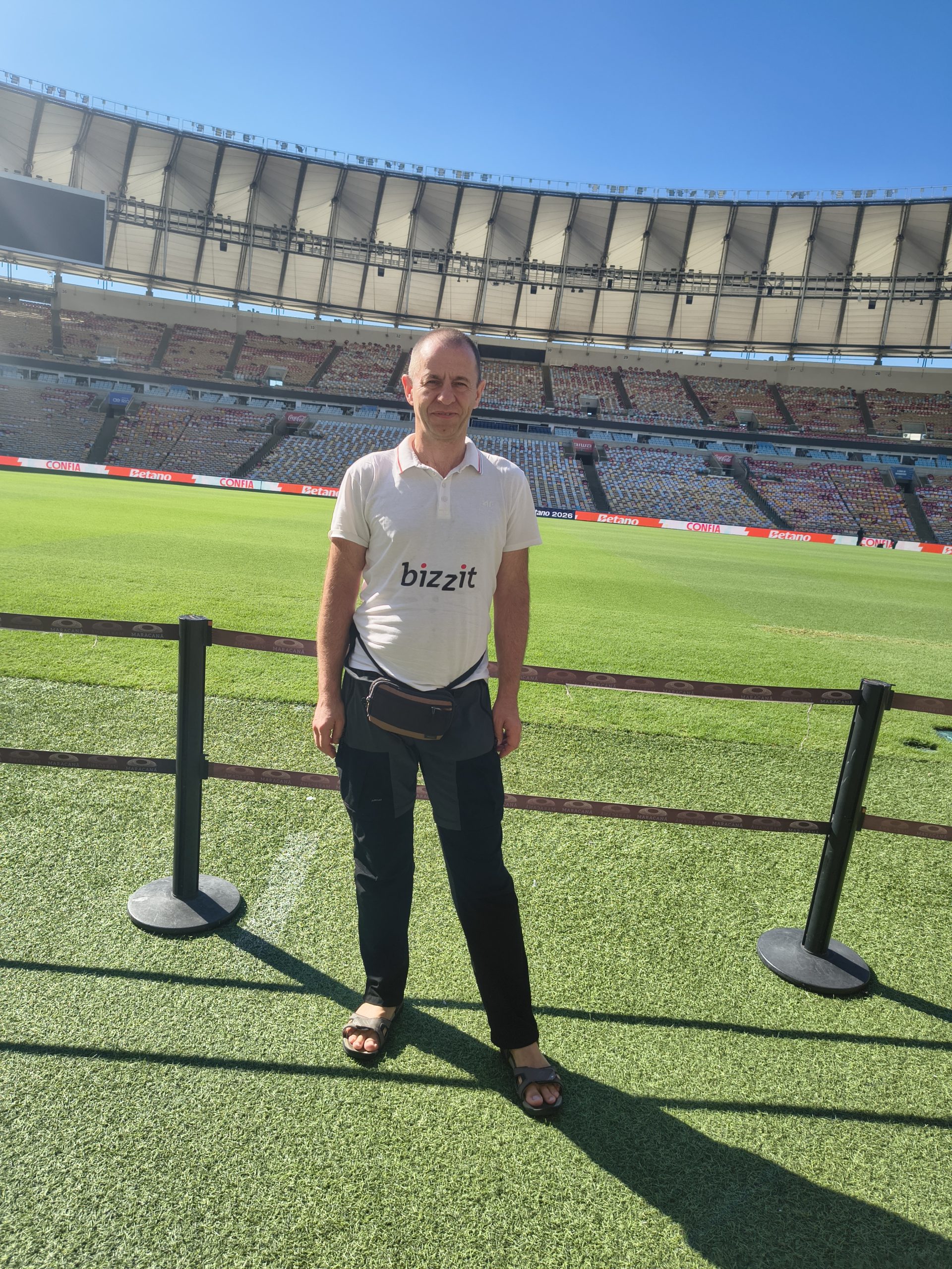 Jestem na Stadionie Maracana