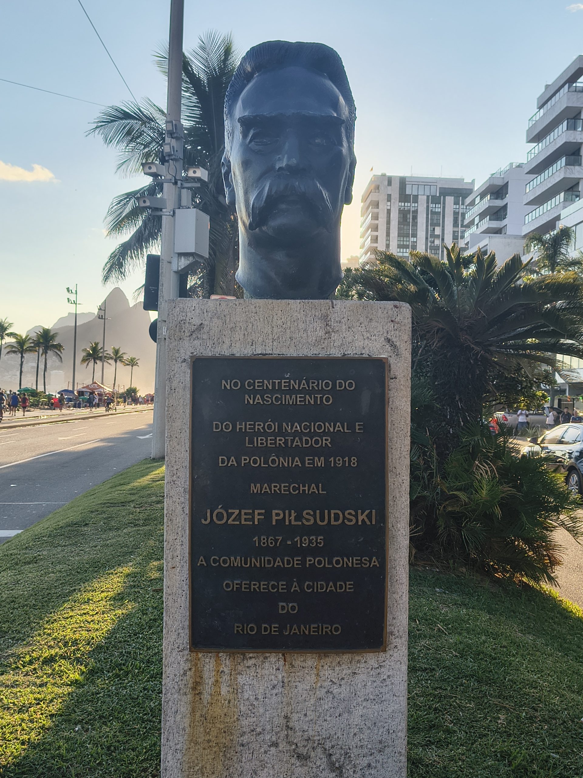 Pomnik Marszałka Józefa Piłsudskiego w Rio de Janeiro