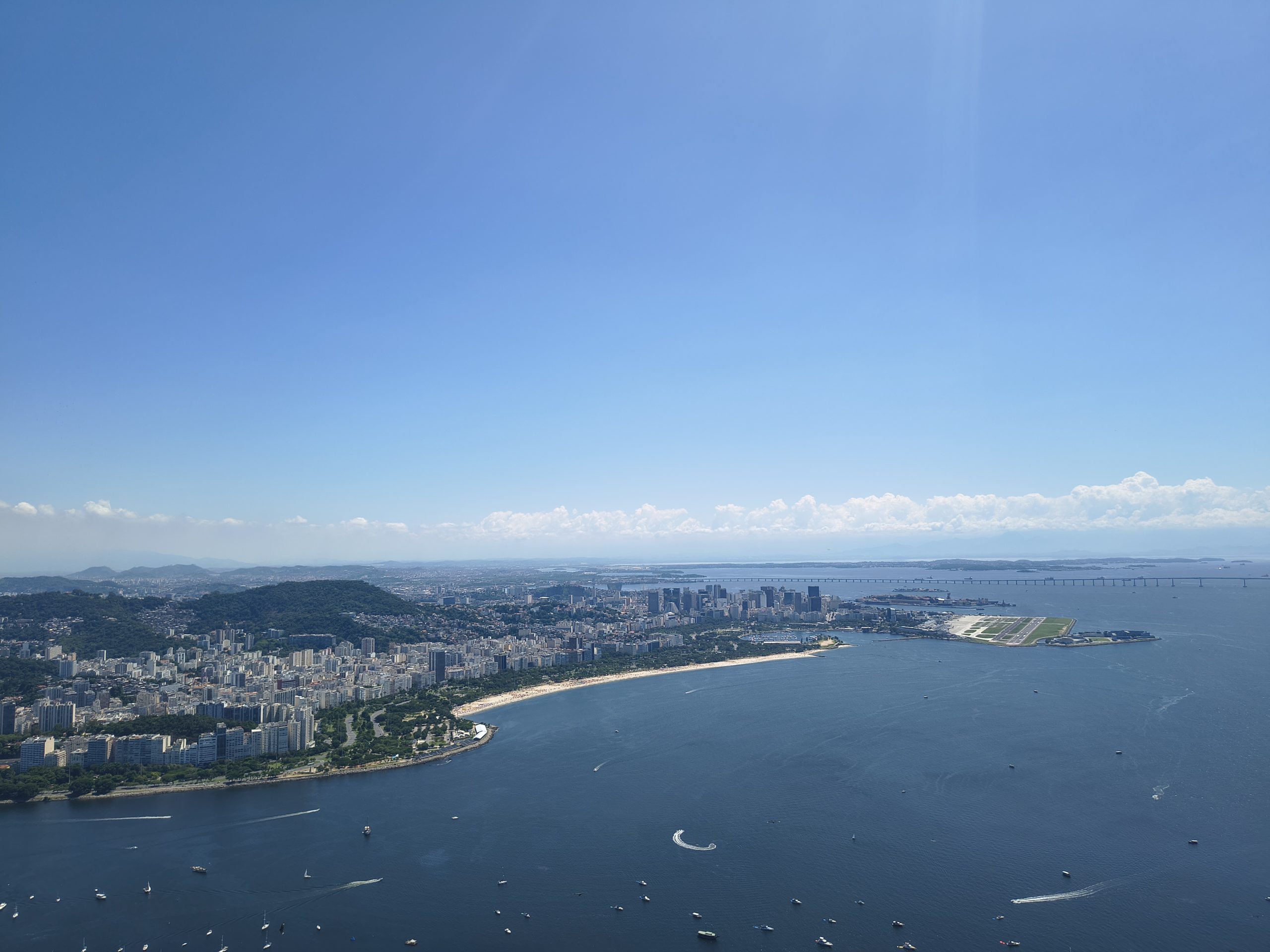 Rio de Janeiro widziane z Głowy Cukru